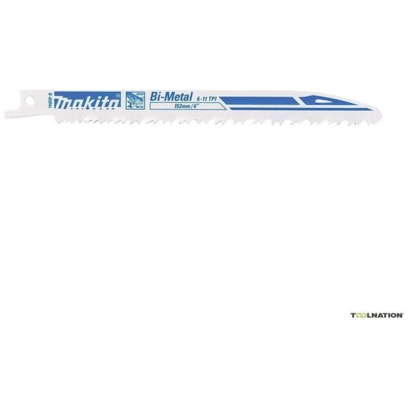 Makita MAKITA SABER SAW LADE BIM 152x0,9mm /25τεμ. ΞΥΛΟ, ΜΕΤΑΛΛΟ, PVC (ΓΡΗΓΟΡΟ) 13955578 88381485944