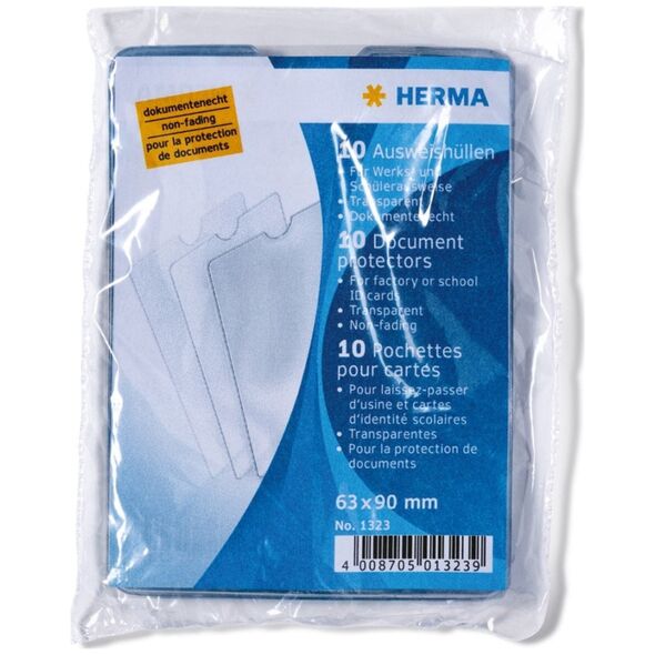Herma HERMA Ausweishüllen Σετ 63x90 10 Κολλ 13939446 4008705013239