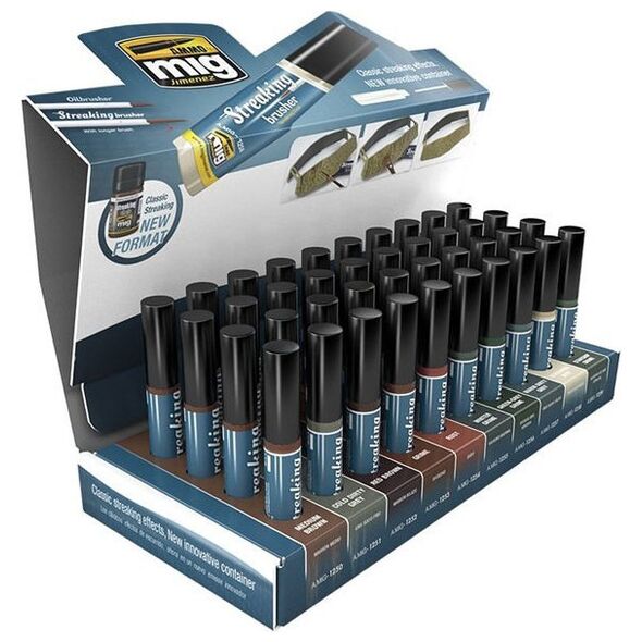 Vallejo Ammo: Streakingbrusher Display (40) 13958947 8432074081678