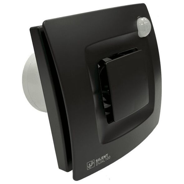 Eaton Fan SILENT DUAL 100 MATT BLACK 5210021200 220240V 50HZ RE 14010451 8445325203644