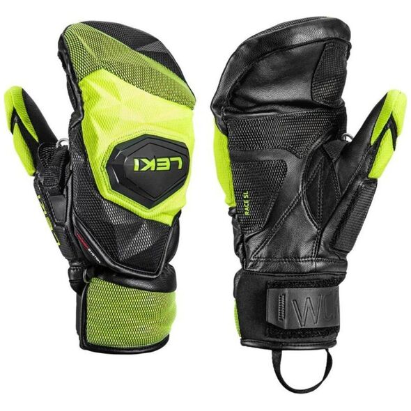 Leki LEKI GLOVES WCR Venom SL 3D MITT black-ice lemon11.0 13529225 4028173328284