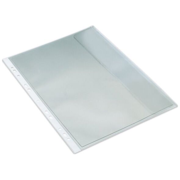 Bantex BANTEX DOKUMENTLOMME MED FLAP 0,13 MM, ΔΙΑΦΑΝΟ 13800192 5702230050064
