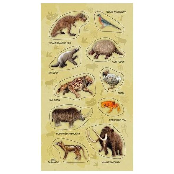 Teka Stickers Ζώα, εξαφανισμένα είδη 13898556 4823277388956