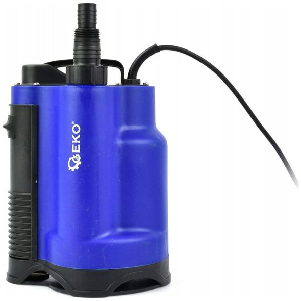 Geko Pompa plastik do brudnej wody 750W z wbudowanym pływakiem (4)