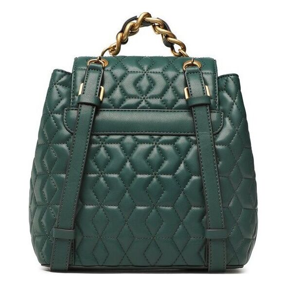 Guess, Elenia, Polyurethane, Textile Backpack, Forest Green, For Women For Women