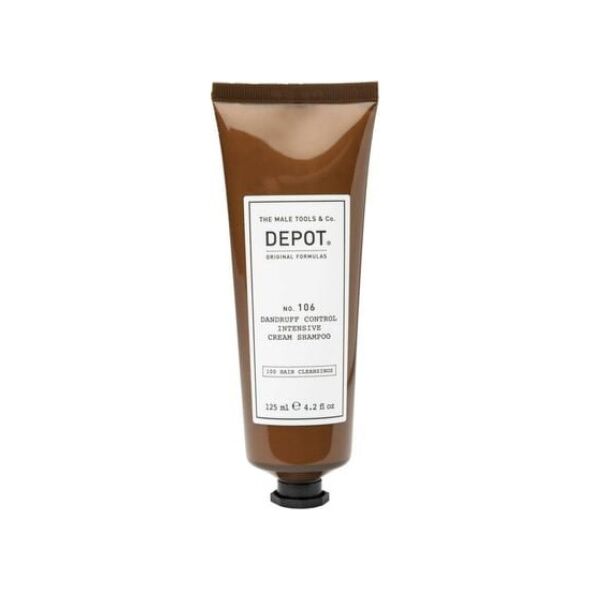 Depot, 100 Hair Cleansing No. 106, Pro-Vitamin B5, Hair Shampoo, Anti-Dandruff, 125 ml For Men
