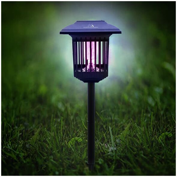 Maclean Solarna lampa owadobójcza LED Maclean, IP44, LED/UV, akumulator 2*AA Ni-MH 200 mAh, solar 2V DC  MCE448