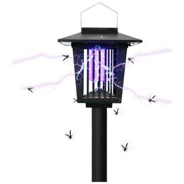 Maclean Solarna lampa owadobójcza LED Maclean, IP44, LED/UV, akumulator 2*AA Ni-MH 200 mAh, solar 2V DC  MCE448