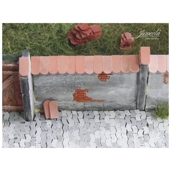 Juweela Juweela: Πλακάκια οροφής - Κόκκινο (1080 τμχ) 11639596 4260360087233