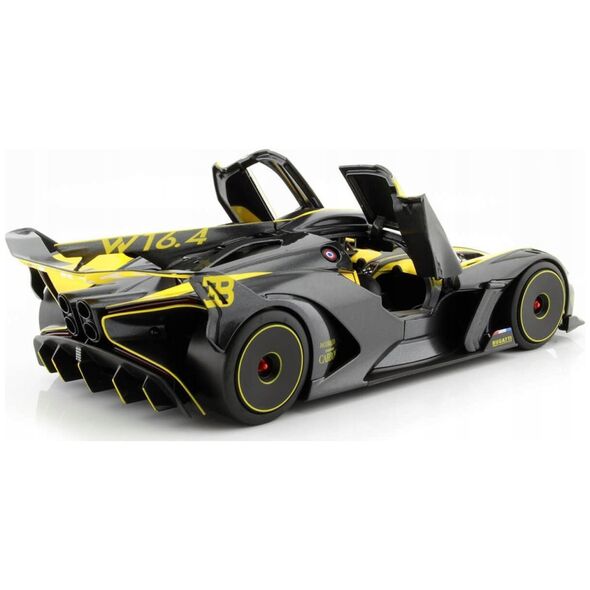 Bburago Bburago Bugatti Bolide, μοντέλο οχήματος (κίτρινο/μαύρο) 11812113 4893993014330