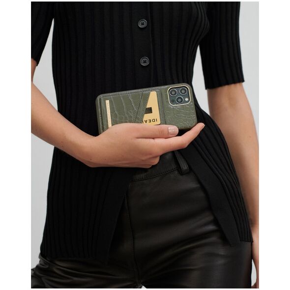 iDeal Of Sweden IDEAL OF SEDEN IDACAW21-I2167-327 IPHONE 13 PRO MAX CASE KHAKI CROCO 11907723 7340205107801