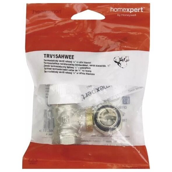 Θερμική βαλβίδα Honeywell γωνιακό 1/2 με πόμολο HOMEXPERT της Honeywell ΘΕΡΜΟΣΤΑΤΗΣ ΓΩΝΙΑΣ 1/2 + ΠΟΜΟΛΟ 12208960 4029289068231