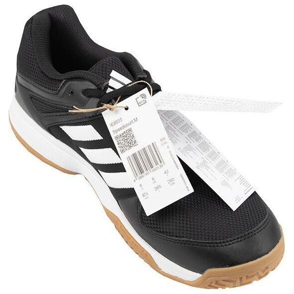 Adidas Buty męskie treningowe adidas Speedcourt czarno-białe IE8033 44 2/3