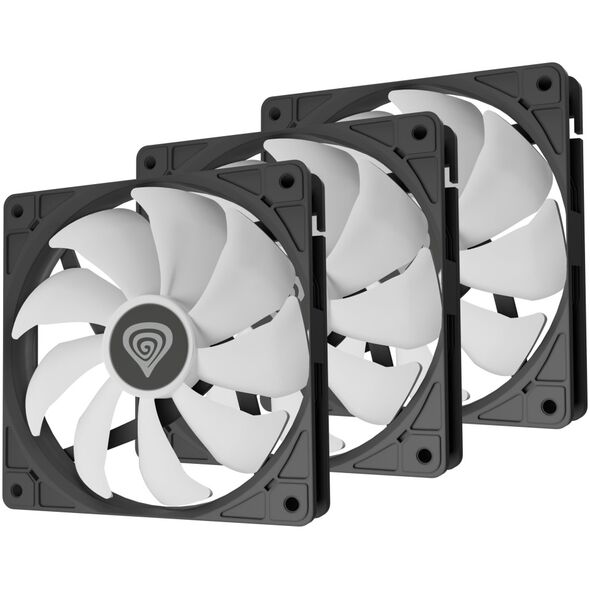 Wentylator Genesis Oxal 120 ARGB Czarny 3-pack (NGF-2265)