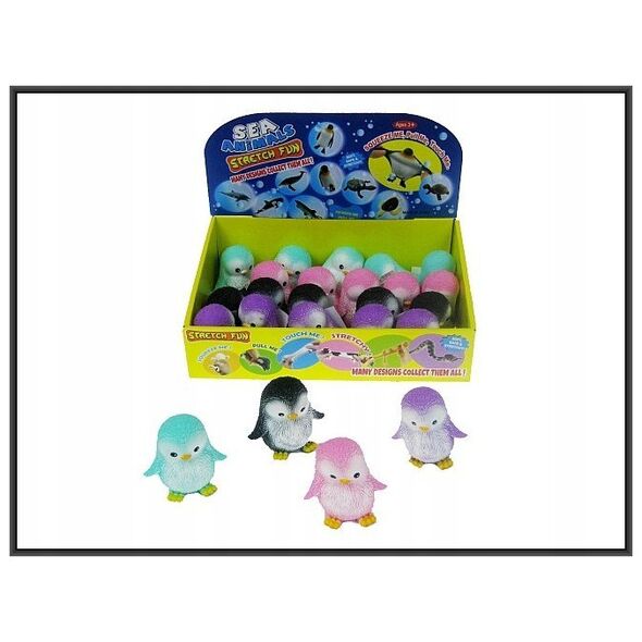 Hipo Penguin 8cm με μπιζέλια squishy A220-PDQ 4χρωμα p24 mix Τιμή για 1 τεμ. 10672156 5902447024913