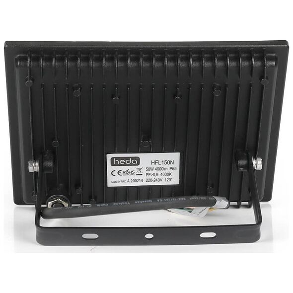Προβολέας Lumax Προβολέας LED Lumax Heda Floodlight HFL150N 50W 4000lm 4000K 120° IP65 μαύρο 10803003 5901087203009