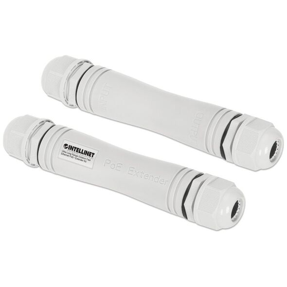 Konwerter światłowodowy Intellinet Network Solutions INTELLINET UltraLong Range Outdoor PoE-Extender bis 1000m