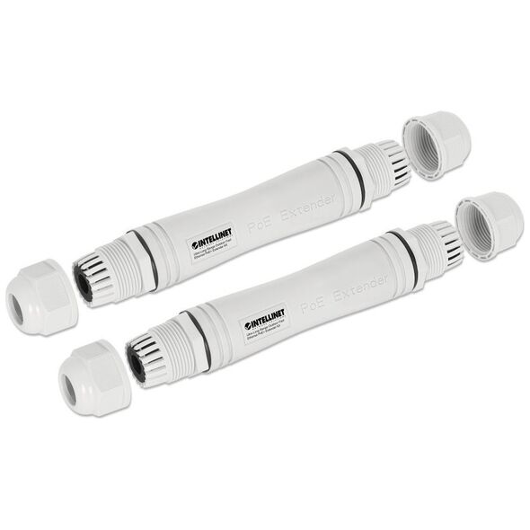 Konwerter światłowodowy Intellinet Network Solutions INTELLINET UltraLong Range Outdoor PoE-Extender bis 1000m