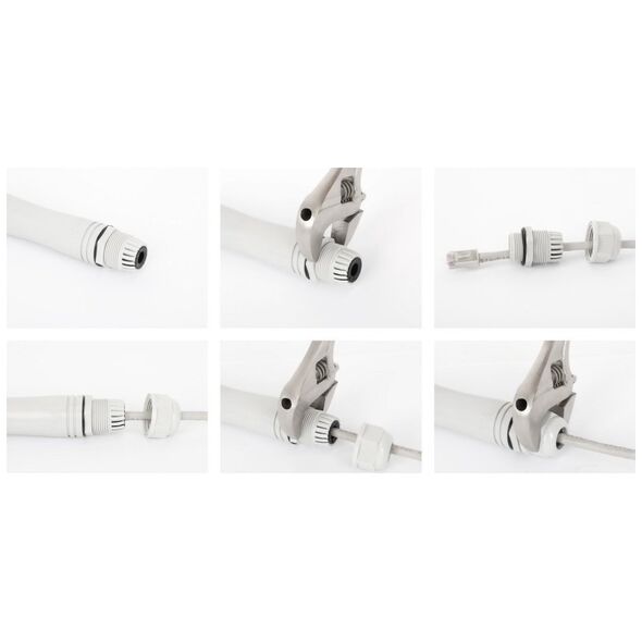 Konwerter światłowodowy Intellinet Network Solutions INTELLINET UltraLong Range Outdoor PoE-Extender bis 1000m