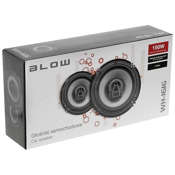 Głośnik samochodowy Blow WH-1616 6 2WAY (0954#)