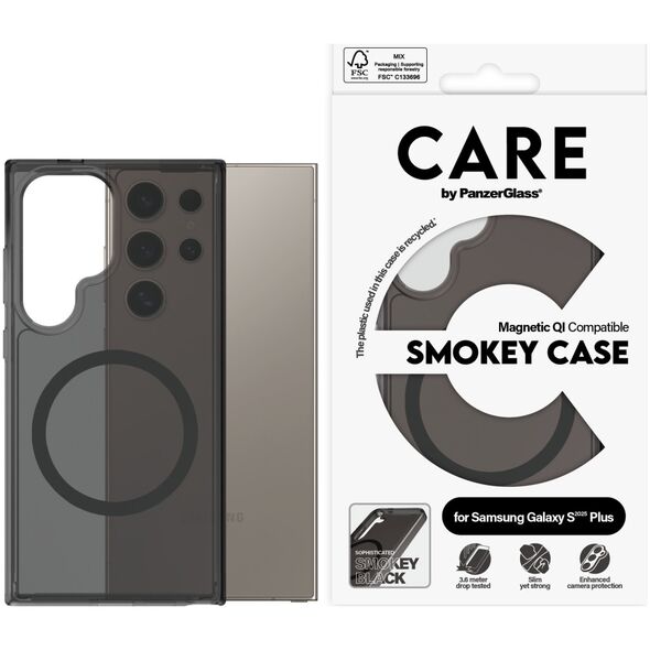 CARE Flagship Case Smokey/Black QI Compatible Galaxy S25 Ultra