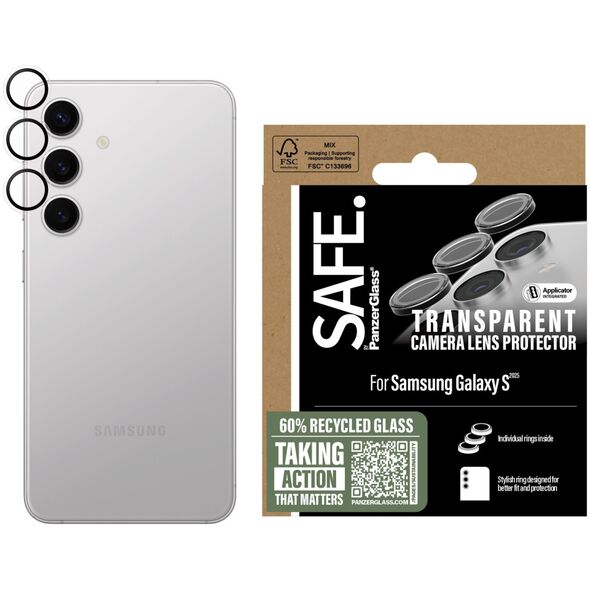 SAFE. Camera Lens Protector Clear Samsung Galaxy S25