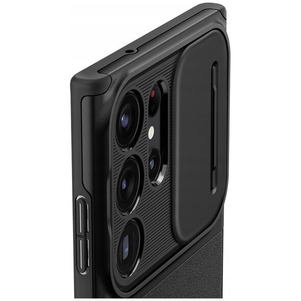 Etui Spigen Optik Armor do Samsung        Galaxy S25 Ultra czarny