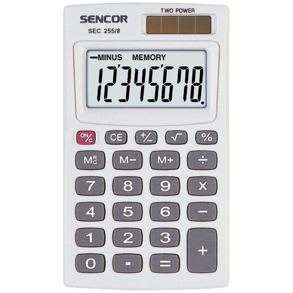 Kalkulator Sencor SEC 255/8