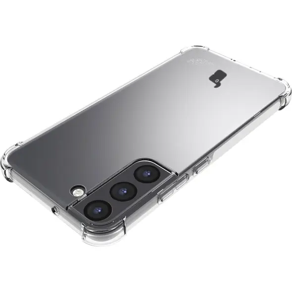Bizon Case Clear Pack case + 2x screen glass + lens glass Samsung Galaxy S22 Plus clear