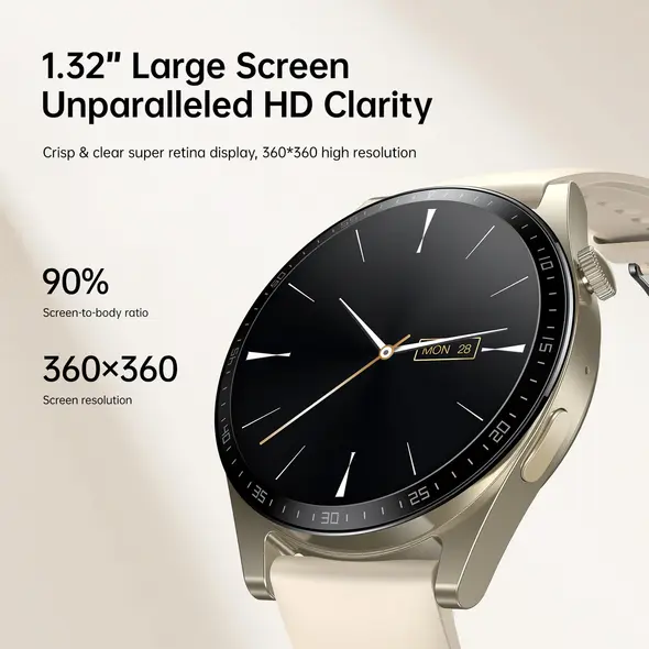 Joyroom Classic Series JR-FC2 smartwatch IP68 gold