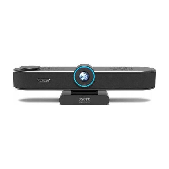 Kamera internetowa Port Designs Port Designs 902005 kamera do wideokonferencji 8,29 MP Czarny 3840 x 2160 px 30 fps CMOS 25,4 / 2,8 mm (1 / 2.8")