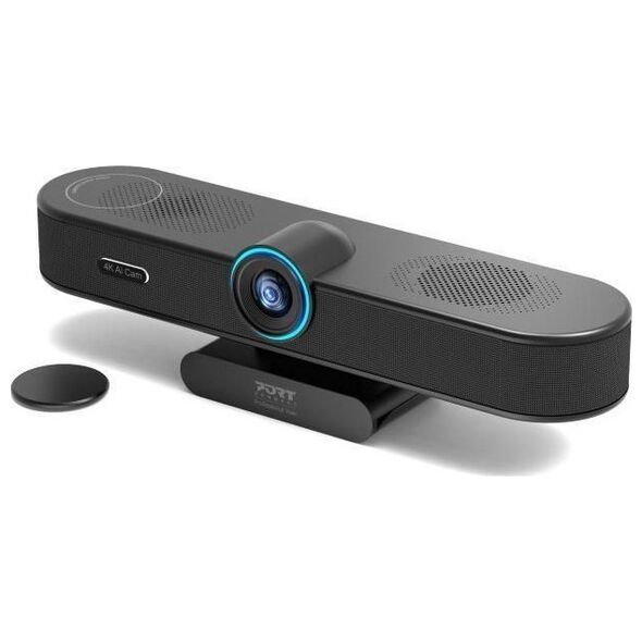 Kamera internetowa Port Designs Port Designs 902005 kamera do wideokonferencji 8,29 MP Czarny 3840 x 2160 px 30 fps CMOS 25,4 / 2,8 mm (1 / 2.8")