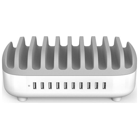Ładowarka Compulocks c10 Ports USB Charging Dock Station With UK Plug - Ladestation - 120 Watt - 2.4 A - 10 Ausgabeanschlussstellen (USB) - Grossbritannien