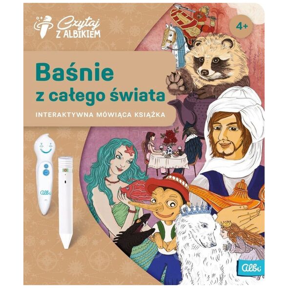 Czytaj z Albikiem Książka Baśnie z całego świata 4+