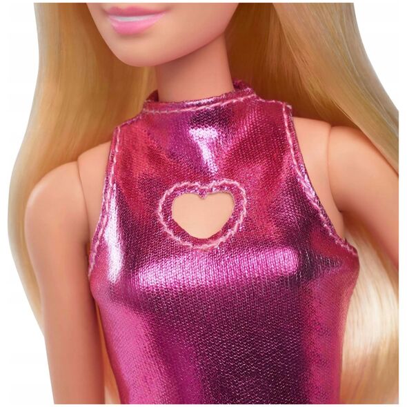 BRB FASHION BLOND METALICZNA ROZ SUKIEN HYT88 W6