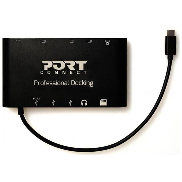 Stacja/replikator Port Designs Travel Dock USB-C (901906)