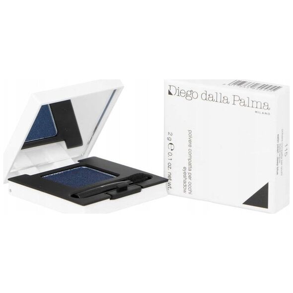 Diego Dalla Palma, Satin Pearl, Eyeshadow Palette, 115, Deep Blue, 2 g For Women