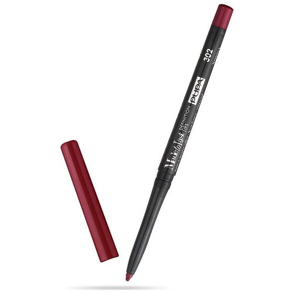 Pupa, Made To Last, Contour, Lip Liner, 302, Chic Burgundy, 0.35 g For Women