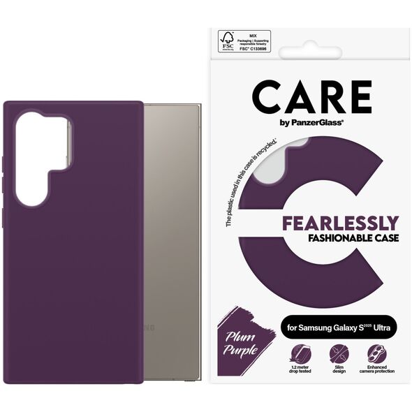 CARE Fashionable Case Plum Purple Samsung Galaxy S25 Ultra
