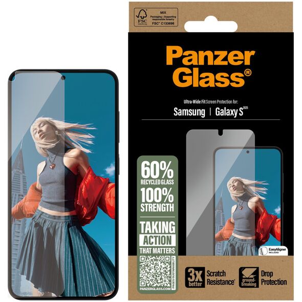 PanzerGlass Screen Protector Samsung Galaxy S25