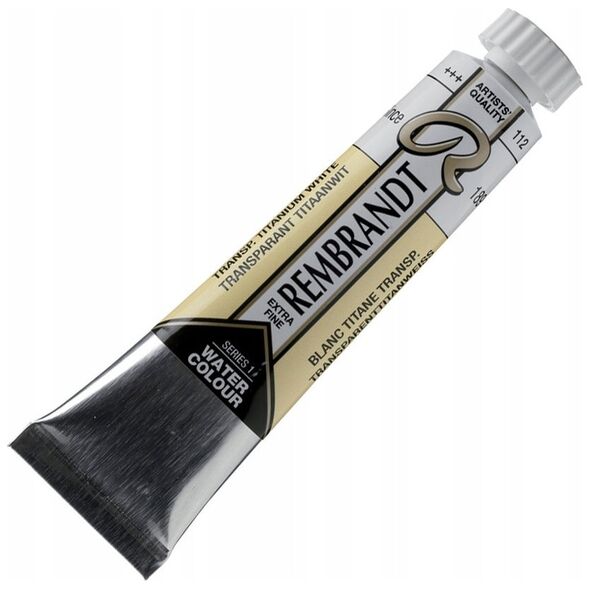 Rembrandt Watercolour Tube Transparent Titanium White 112