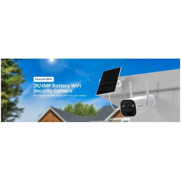 Kamera Foscam BP4 z panelem solarnym