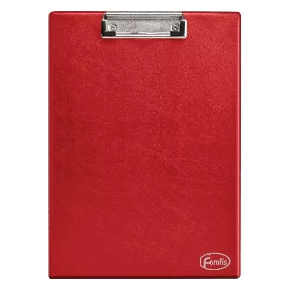 Κλιπ Forofis με μεταλλικό κλιπ Α4 FOROFIS 91242 κόκκινο PVC 10382958 4030969912423