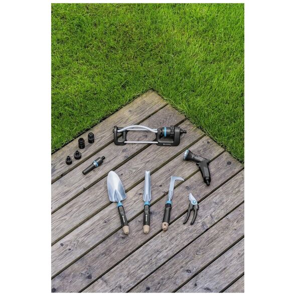 Βασικός εξοπλισμός Gardena GARDENA EcoLine, συμπεριλαμβανομένου ακροφυσίου καθαρισμού (μαύρο/τιρκουάζ, 5 τεμάχια) 10405884 4078500057608