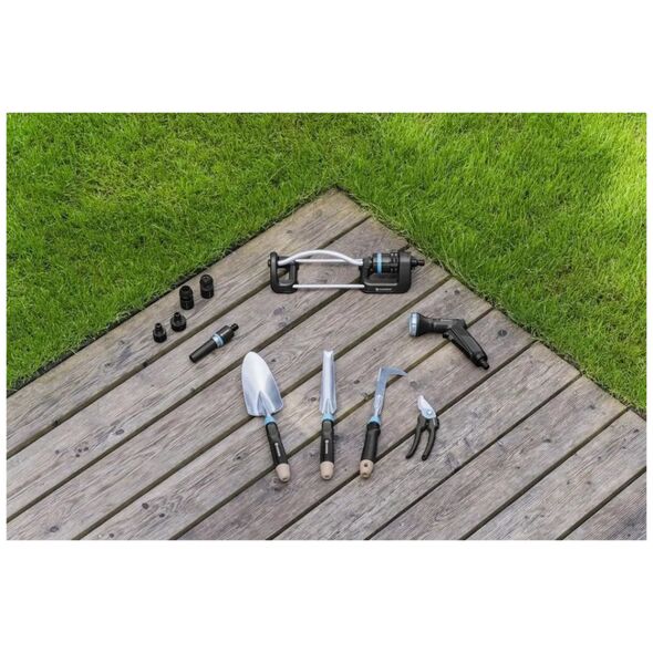 Βασικός εξοπλισμός Gardena GARDENA EcoLine, συμπεριλαμβανομένου ακροφυσίου καθαρισμού (μαύρο/τιρκουάζ, 5 τεμάχια) 10405884 4078500057608