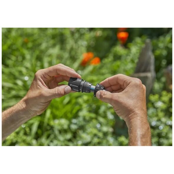 Βασικός εξοπλισμός Gardena GARDENA EcoLine, συμπεριλαμβανομένου ακροφυσίου καθαρισμού (μαύρο/τιρκουάζ, 5 τεμάχια) 10405884 4078500057608