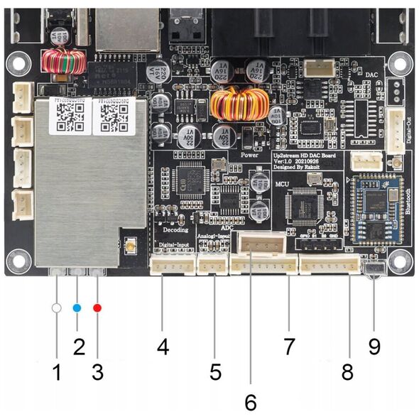 Arylic Arylic Up2Stream HD DAC - Airplay 2 High-Res Wireless Aptx HD Streaming Board (χωρίς ενισχυτή) 12018073 5904673780311