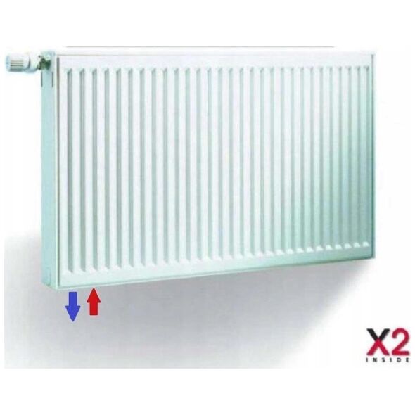 Kermi Καλοριφέρ KERMI V 12/600/1300 ΜΕ ΑΝΑΡΤΗΣΕΙΣ 1282W ΑΡΙΣΤΕΡΑ4037486024103 12206557 4037486024103