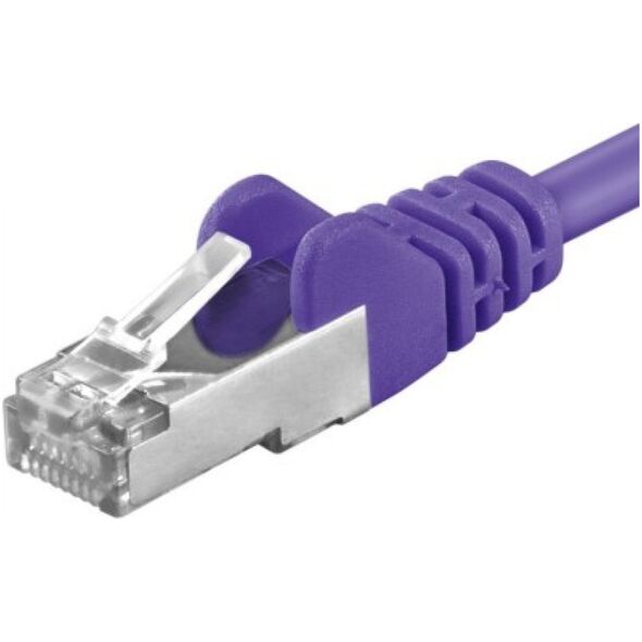 Καλώδιο Patch PremiumCord PREMIUMCORD CAT6a S-FTP, RJ45-RJ45, AWG 26/7 7m fialová 11544775 8592220016807