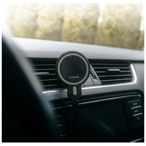 D-Fruit phone car mount + wireless charger Magnetic 15W (DF109)